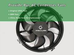 What is the difference of Brushed bus air conditioner fans and brushless bus air conditioner fans