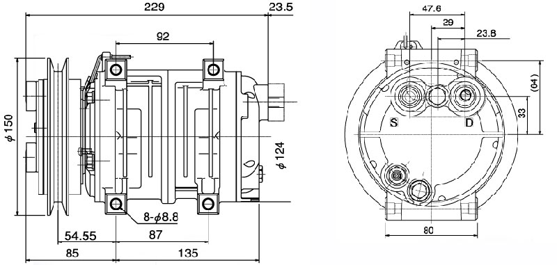 Valeo Compressor TM21 for Sale - KingClima